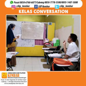 Read more about the article KELAS PRIVAT CONVERSATION
