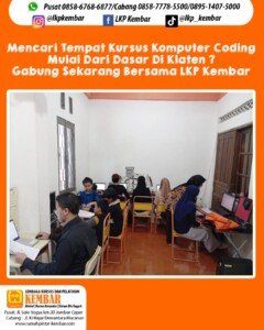 Kursus Coding (Pascal, HTML, CSS, PHP, C, C++, Python, Java) di Klaten