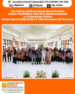 LKP Kembar Dipercaya Untuk Membawakan Materi Aplikasi Ai dalam Pembelajaran Bahasa Inggris