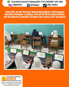 Kursus Coding for Kids Les Koding Anak di Klaten