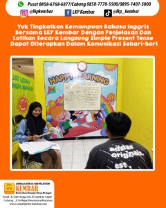 Kursus Bahasa Inggris Conversation di Klaten