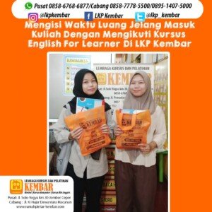Kursus Bahasa Inggris English for Learner (EFL) di Klaten