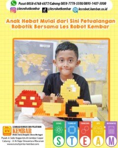 Les Robotik Level Creativity di LKP Kembar Klaten