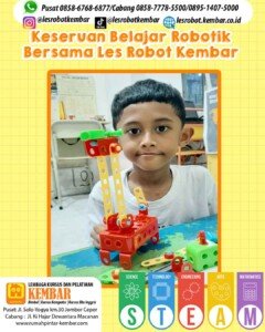 Les Robotik Level Inventor di LKP Kembar Klaten