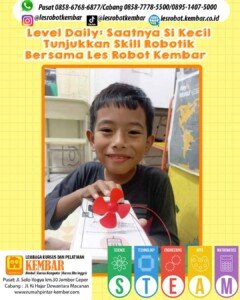 Les Robotik Level Daily di LKP Kembar Klaten